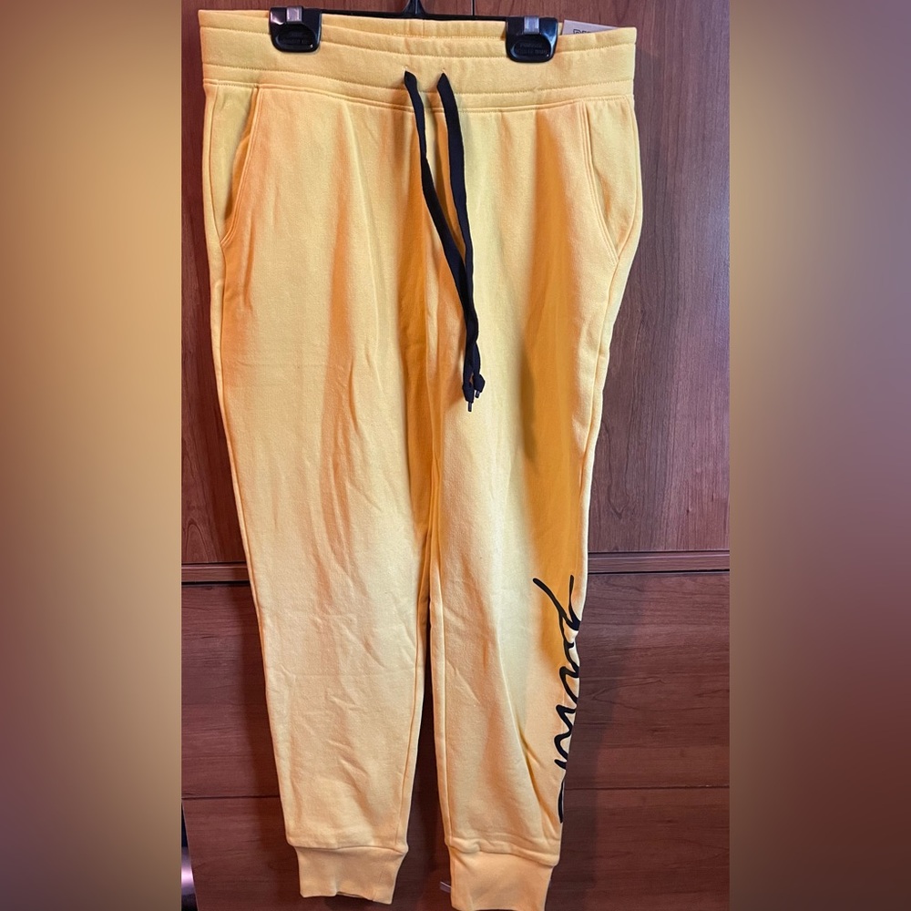 Yellow Jogger Pants